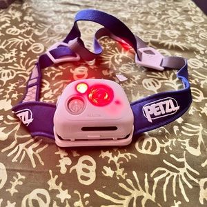 Petzl rechargeable headlamp multi output